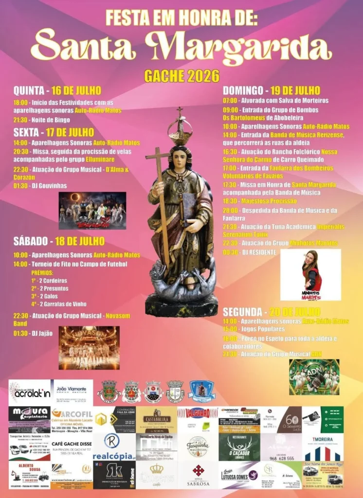 Festas de Gache (Santa Margarida) 2026