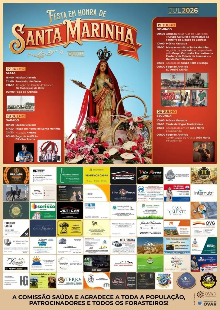 Festas de Válega (Santa Marinha) 2026