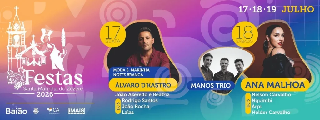 Festas de Santa Marinha do Zêzere 2026