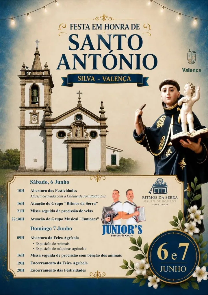 Festas de Silva, Valença (Santo António) 2026