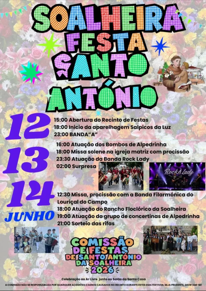 Festas de Soalheira (Santo António) 2026