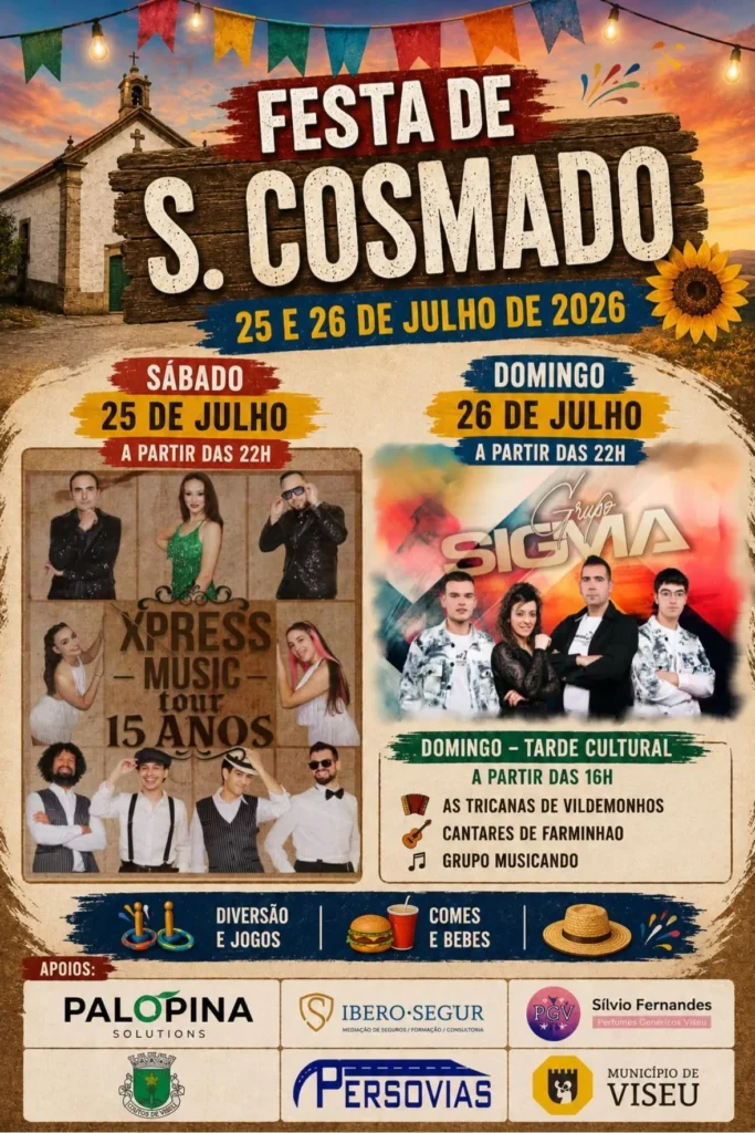 Festas de Choutos de Viseu (São Cosmado) 2026