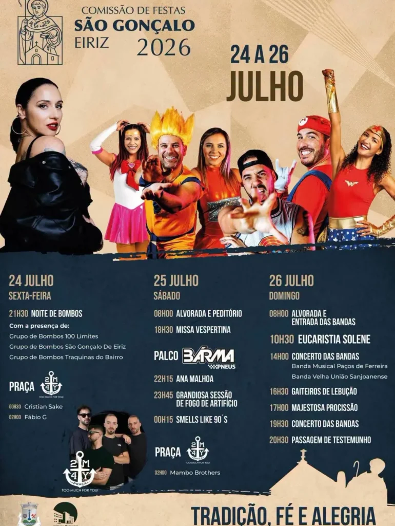 Festas de Eiriz (São Gonçalo) 2026