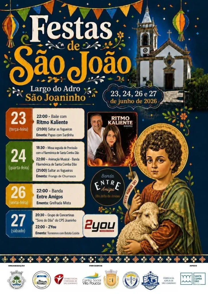 Festas de Santa Comba Dão (São Joaninho) 2026