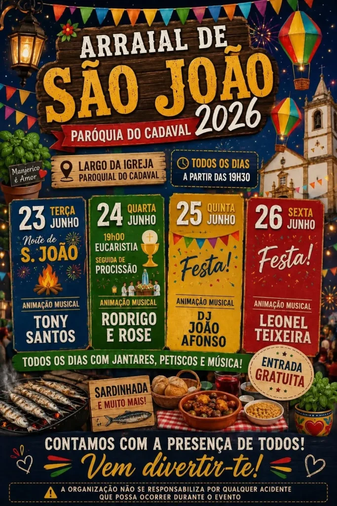 Festas de Cadaval (São João) 2026