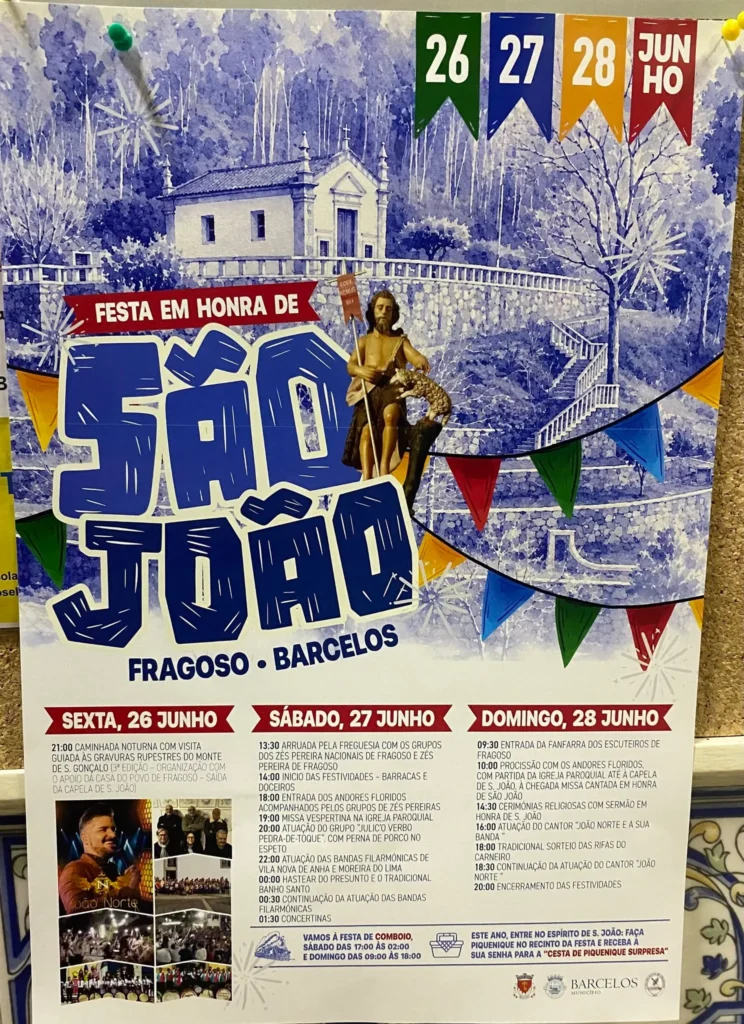 Festas de Fragoso, Barcelos (São João) 2026