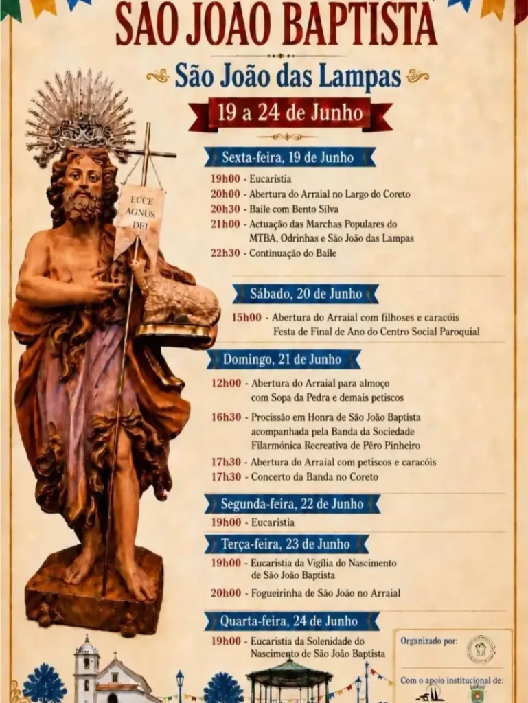 Festas de São João das Lampas (São João) 2026