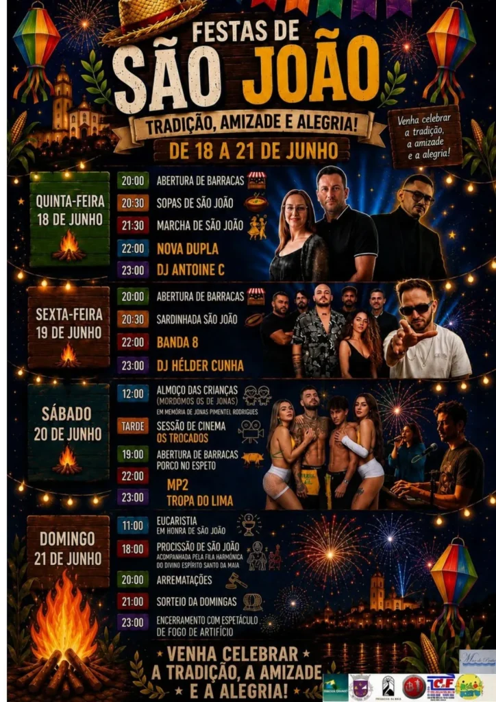 Festas de Maia, Açores (São João) 2026