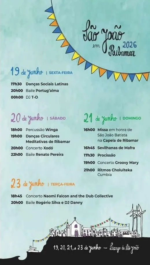 Festas de Ribamar (São João) 2026