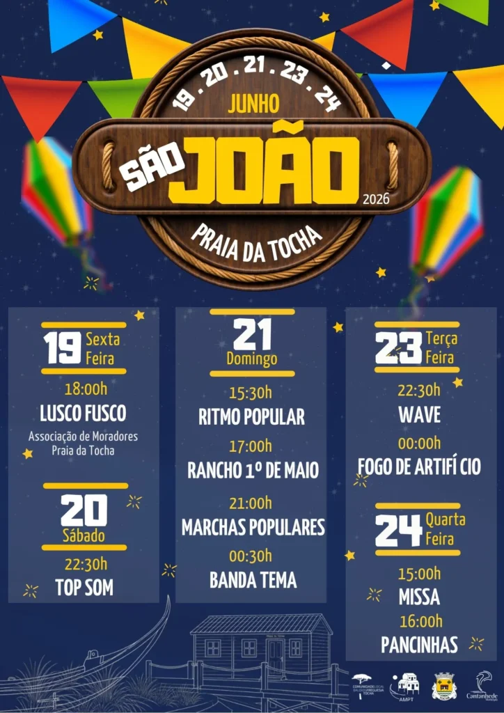 Festas de Praia da Tocha (São João) 2026