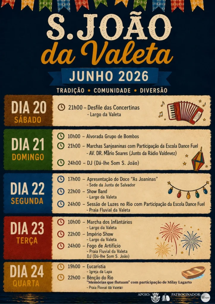 Festas de São João da Valeta - Arcos de Valdevez 2026