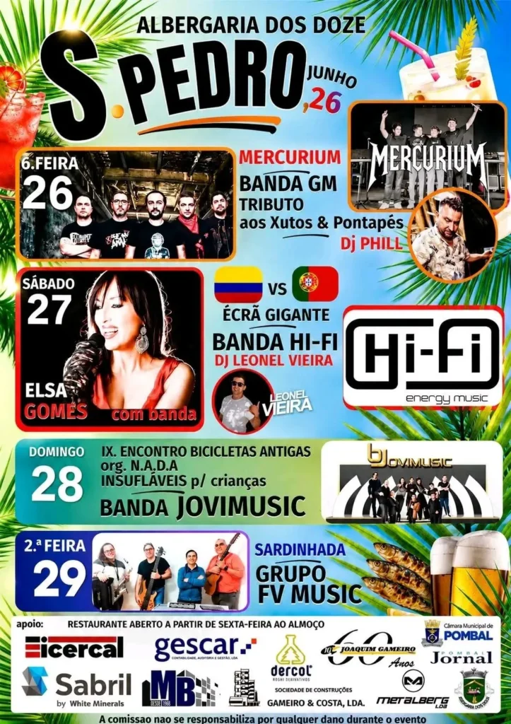 Festas de Albergaria dos Doze (São Pedro) 2026