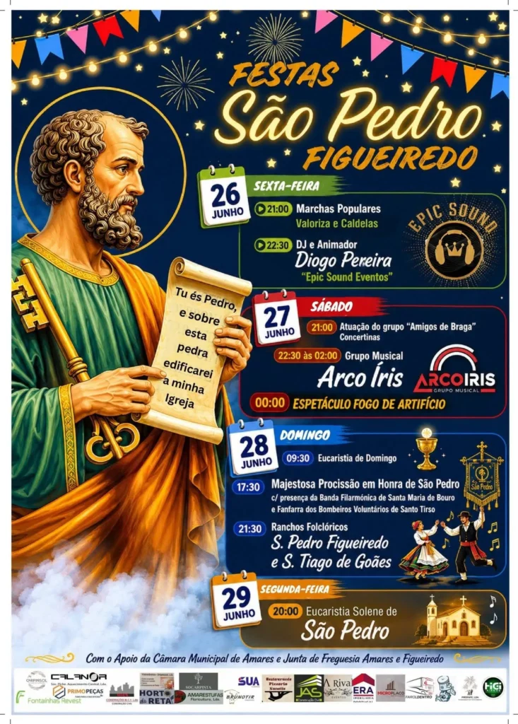 Festas de Figueiredo, Amares (São Pedro) 2026