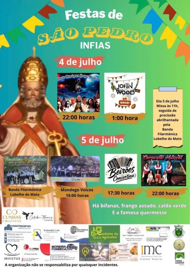 Festas de Infias (São Pedro) 2026