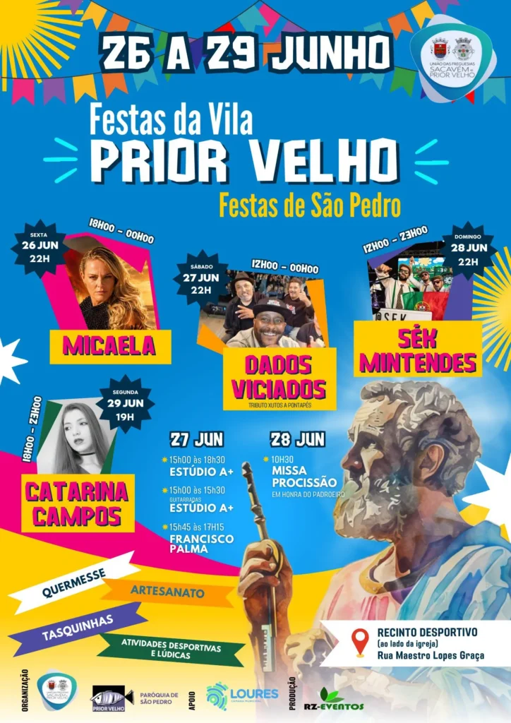 Festas do Prior Velho (São Pedro) 2026
