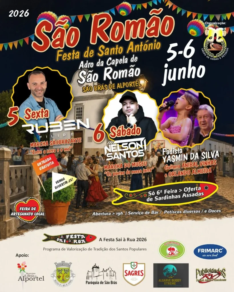Festas de São Romão, São Brás de Alportel 2026