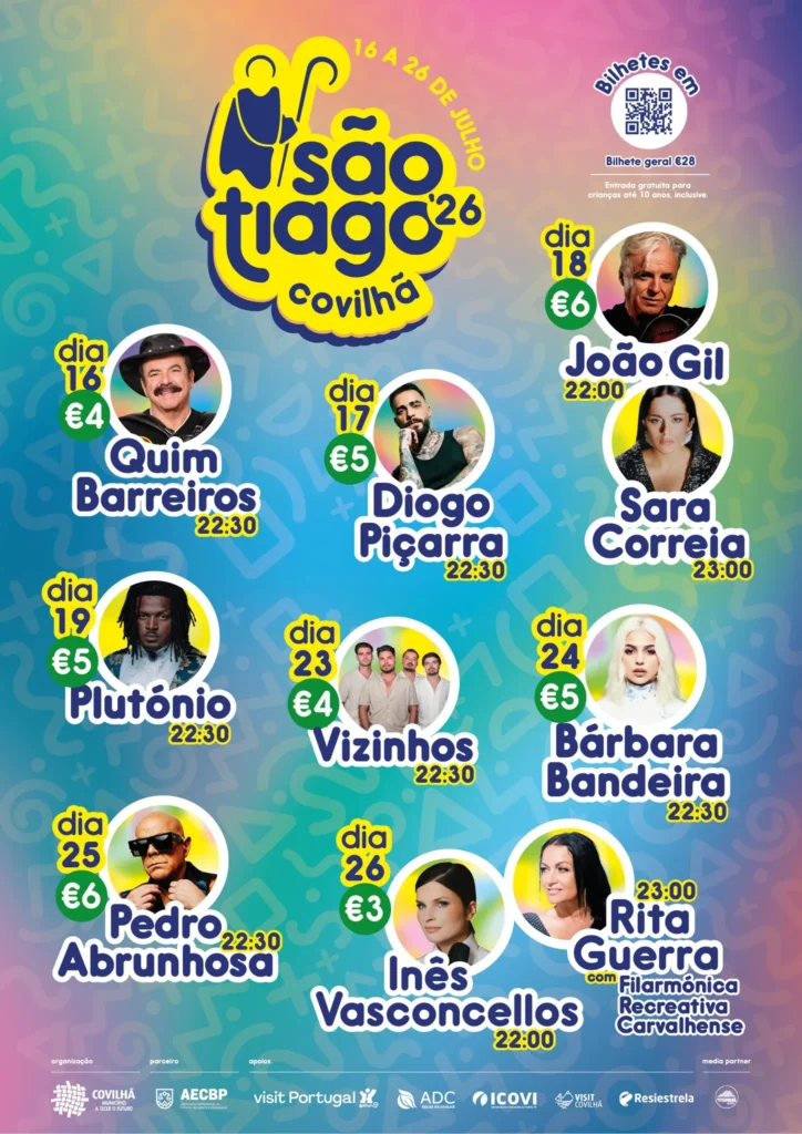 Festas da Covilhã (São Tiago) 2026