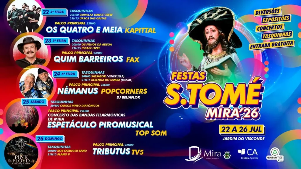 Festas de Mira (São Tomé) 2026