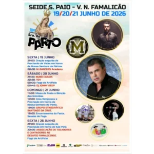 Festas de Seide São Paio, Vila Nova de Famalicão (Senhora do Parto) 2026