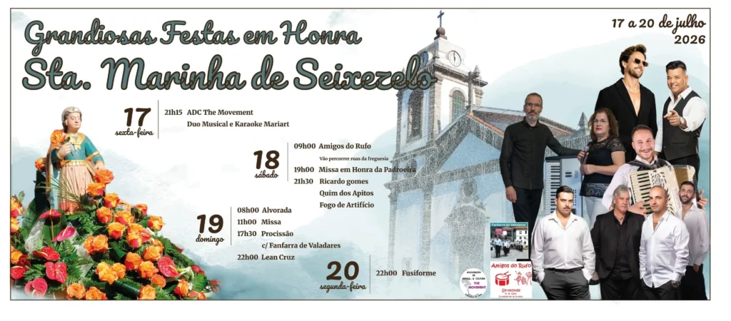 Festas de Seixezelo (Santa Marinha) 2026