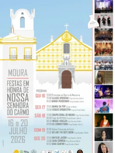 Festas de Moura (Senhora do Carmo) 2026