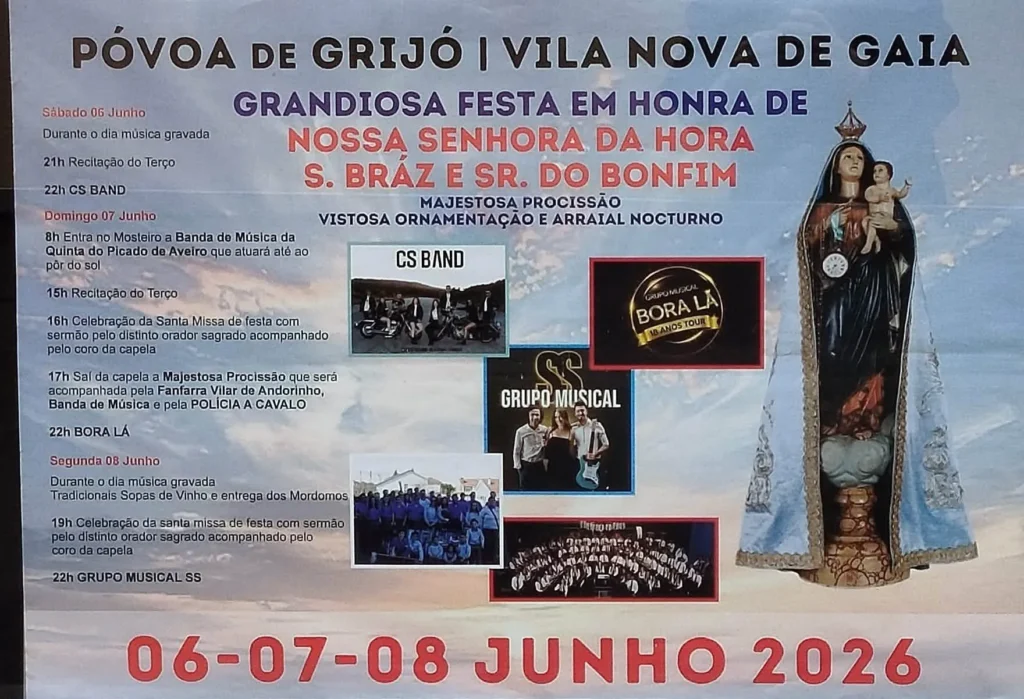 Festas de Póvoa de Grijó, Torredeita 2026
