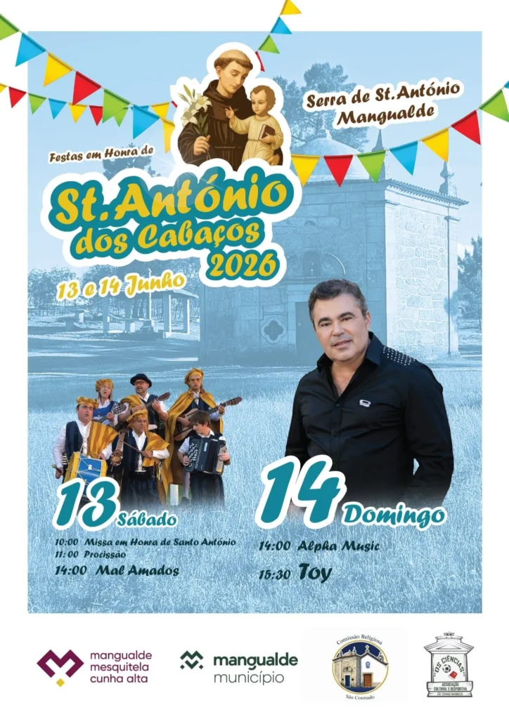 Festas de Serra de Santo António, Mangualde 2026