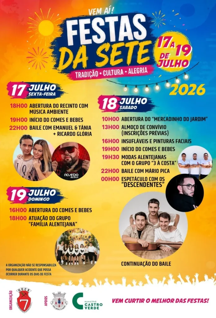 Festas de Castro Verde (Sete) 2026