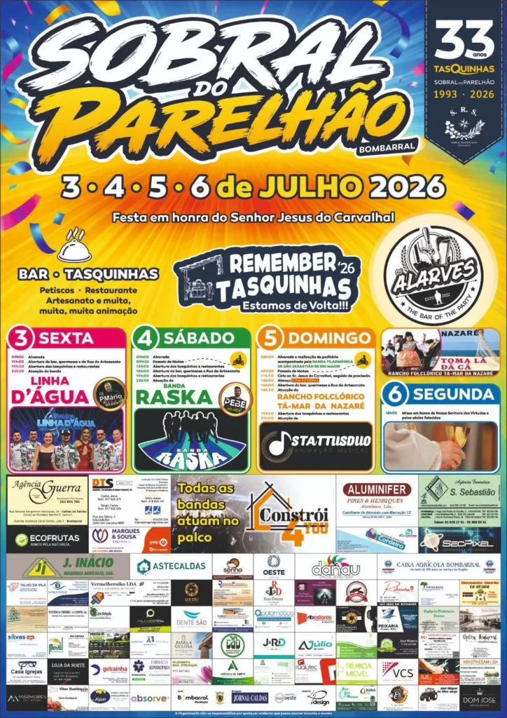 Festas de Sobral de Parelhão 2026