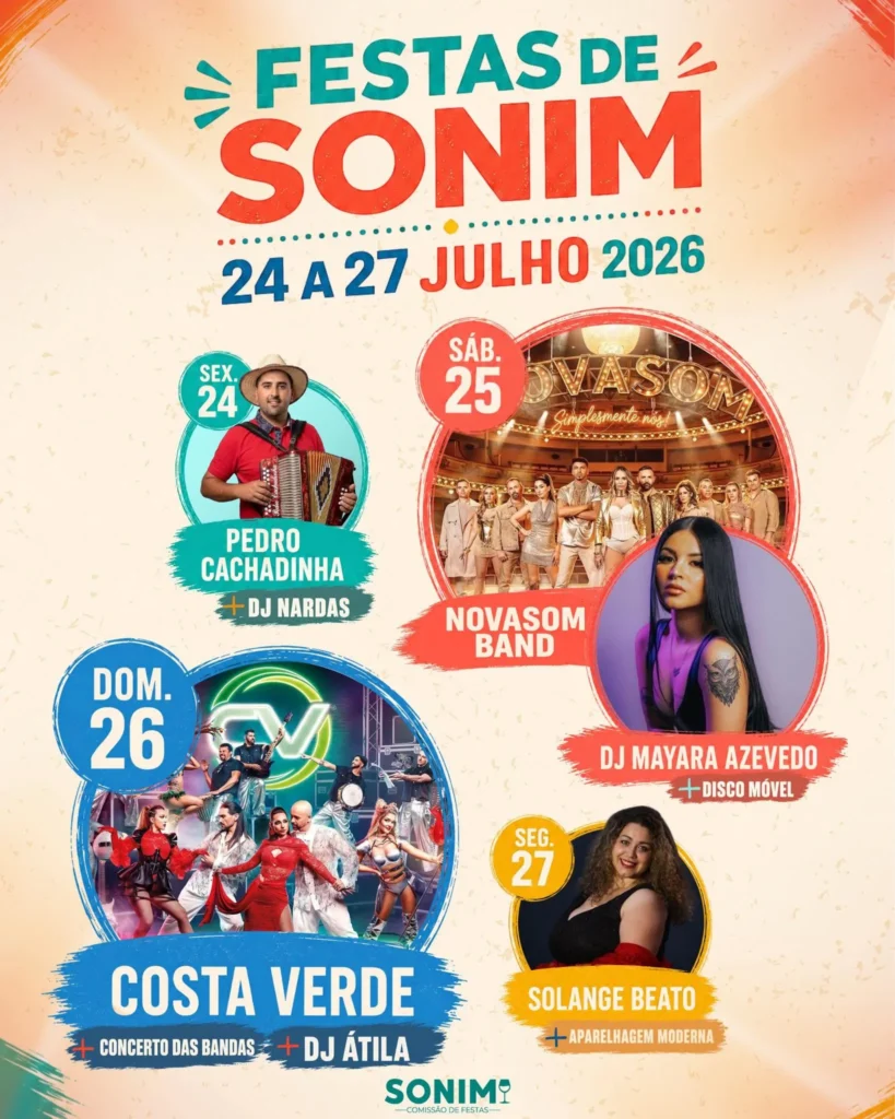 Festas de Sonim 2026