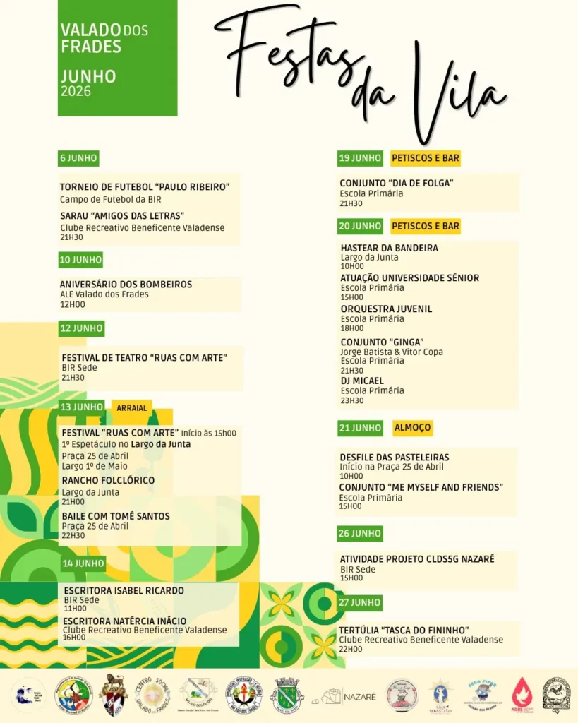 Festas de Valado dos Frades 2026