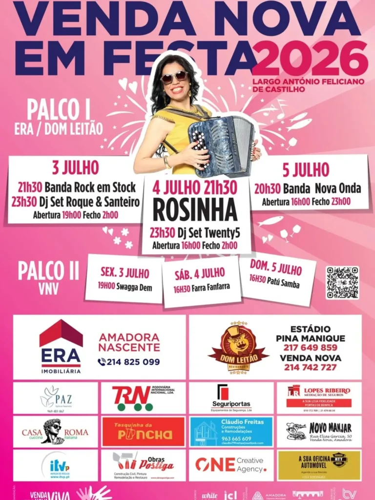 Festas da Venda Nova, Amadora 2026