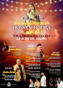 Festas de Vila Nova da Telha (Senhora do Ó) 2026