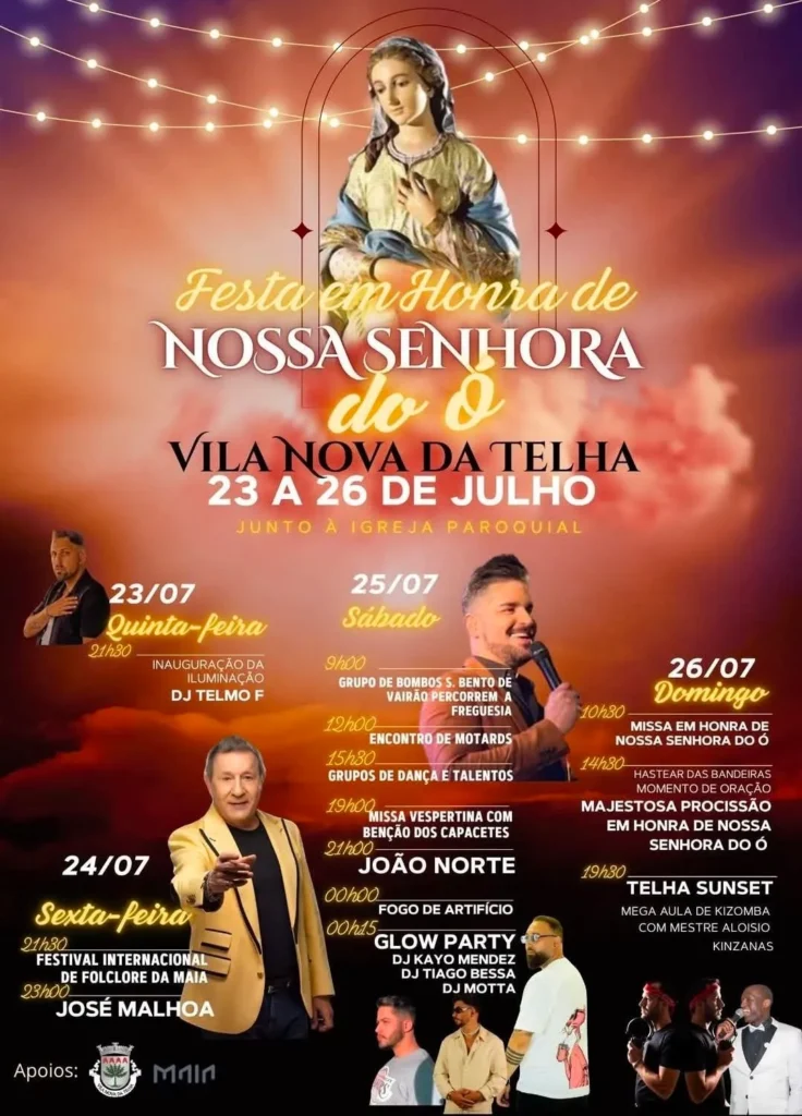 Festas de Vila Nova da Telha (Senhora do Ó) 2026