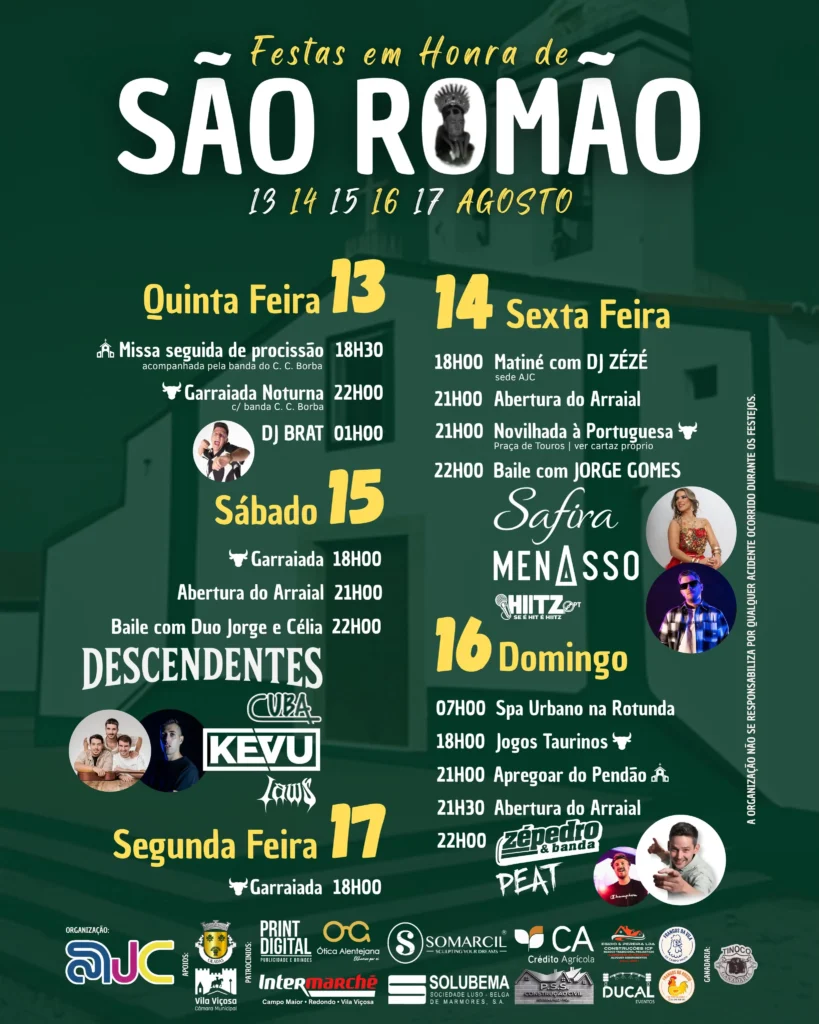 Festas de Vila Viçosa (São Romão) 2026