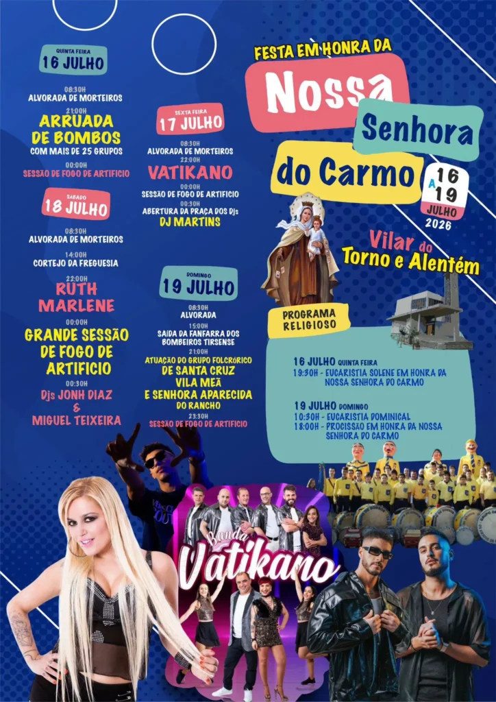 Festas de Vilar do Torno (Senhora do Carmo) 2026