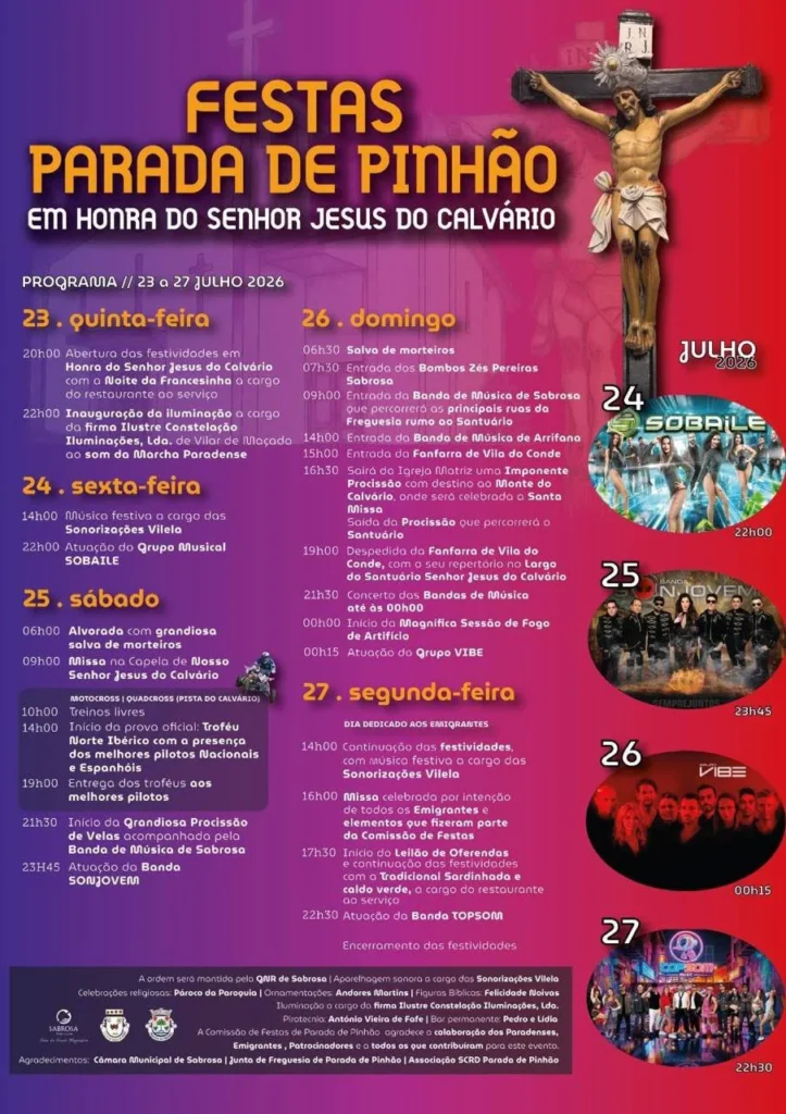 Festas de Parada de Pinhão 2026
