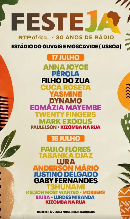 Festival Festeja 2026 em Lisboa