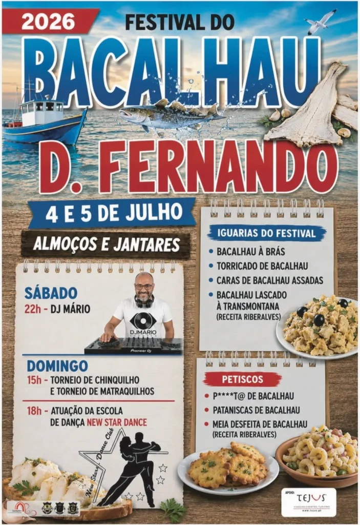 Festas de Dom Fernando, Santarém (Bacalhau) 2026
