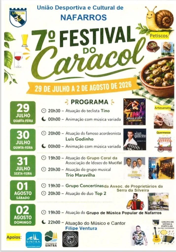 Festival do Caracol - Nafarros 2026