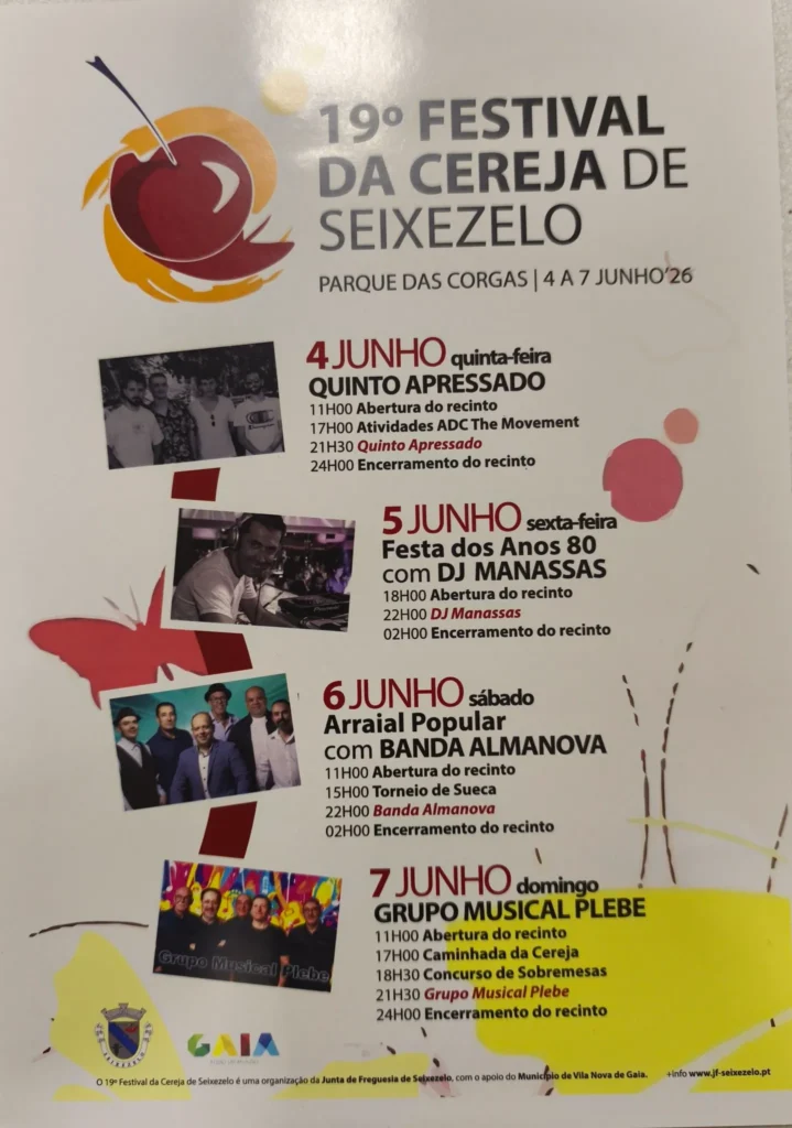 Festas de Seixezelo (Cereja) 2026