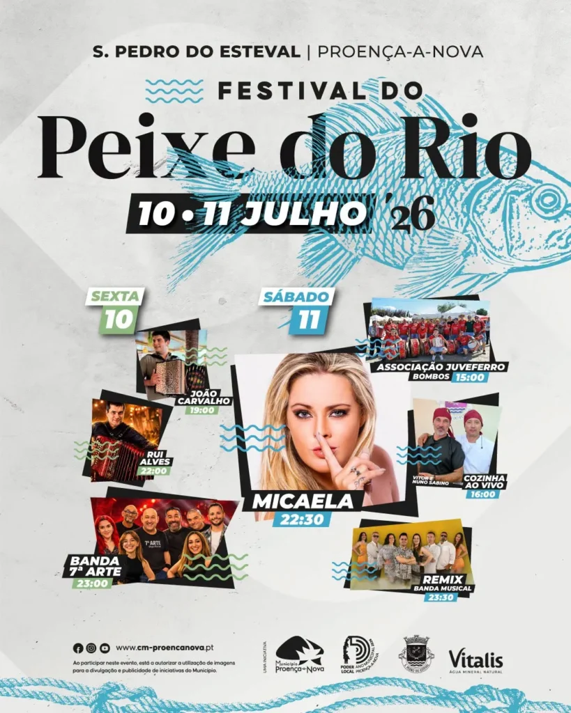 Festival do Peixe do Rio 2026 em São Pedro do Esteval