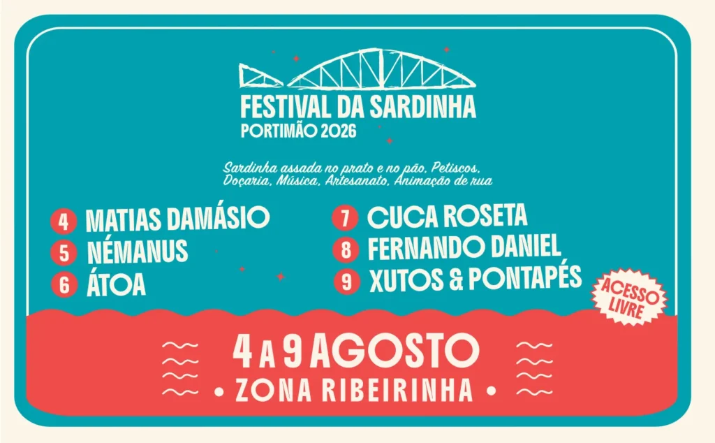 Festival da Sardinha 2026 em Portimão