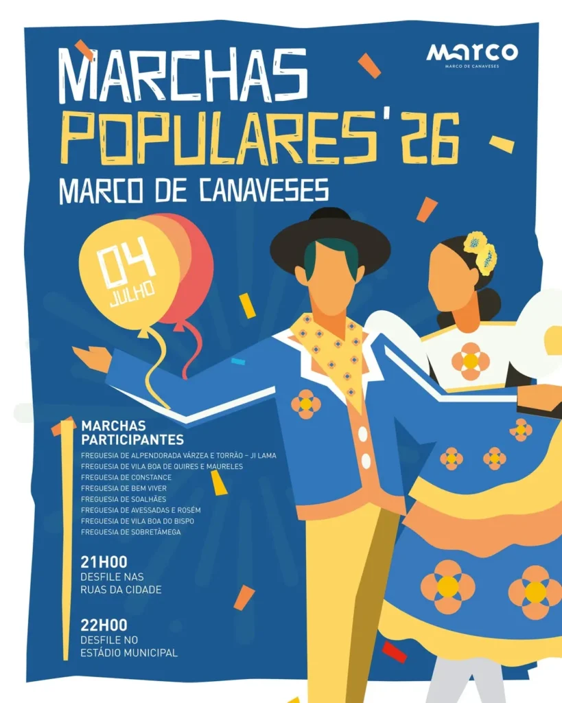 Marchas Populares do Marco de Canaveses 2026