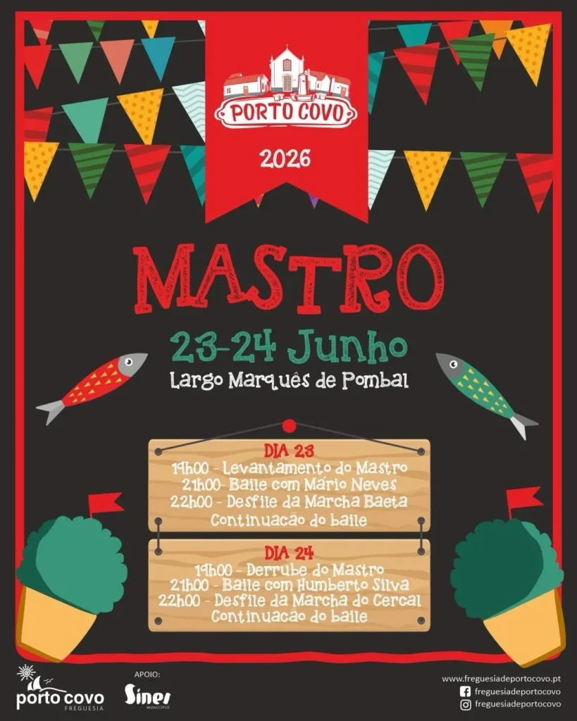 Festas de Porto Côvo (São João) 2026