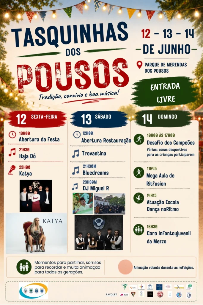 Tasquinhas dos Pousos 2026