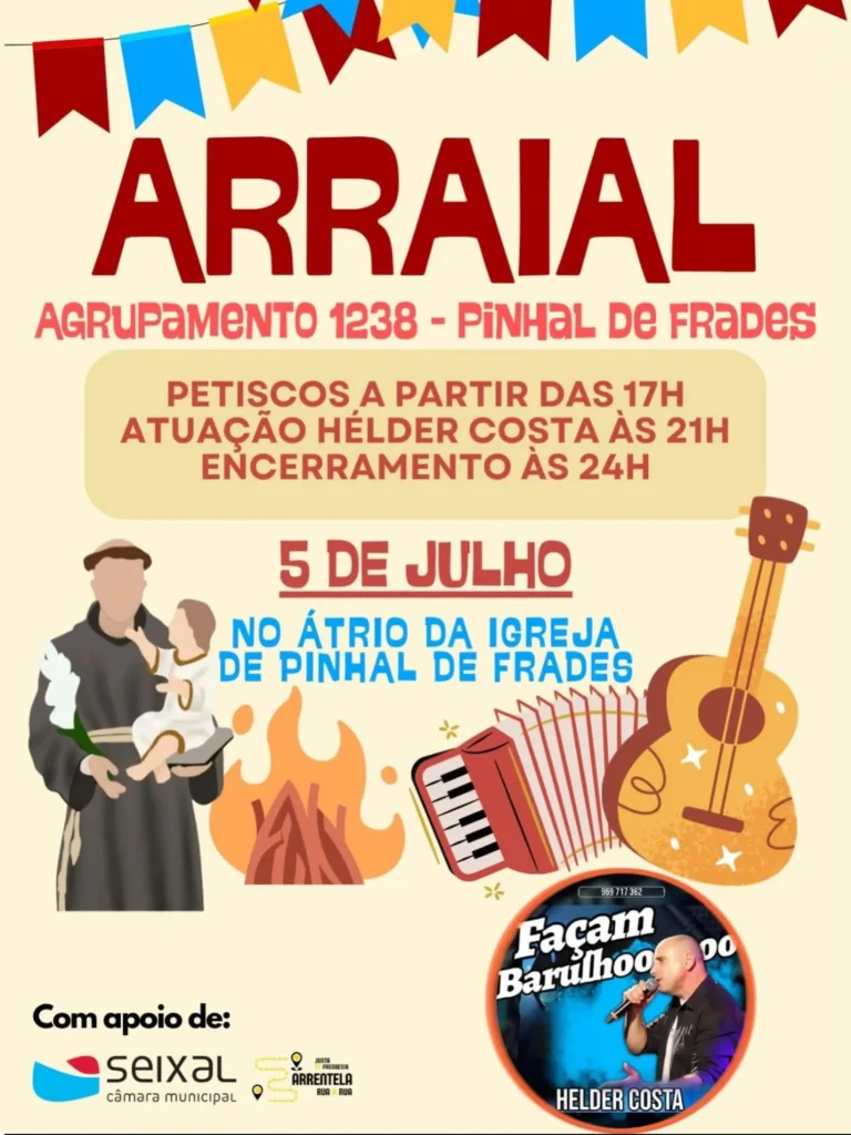 Arraial dos Escuteiros de Pinhal de Frades 2026