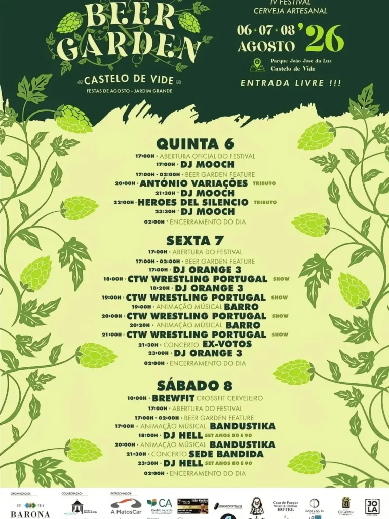 Festas de Castelo de Vide (Beer Garden) 2026