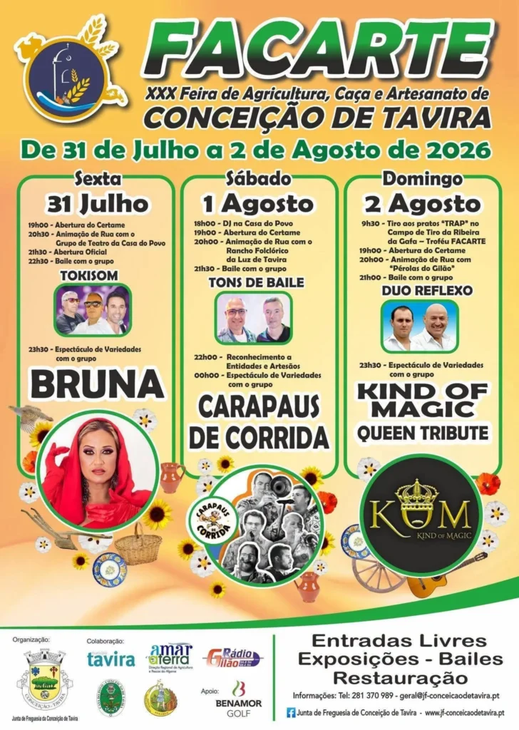 Facarte 2026 em Conceição de Tavira