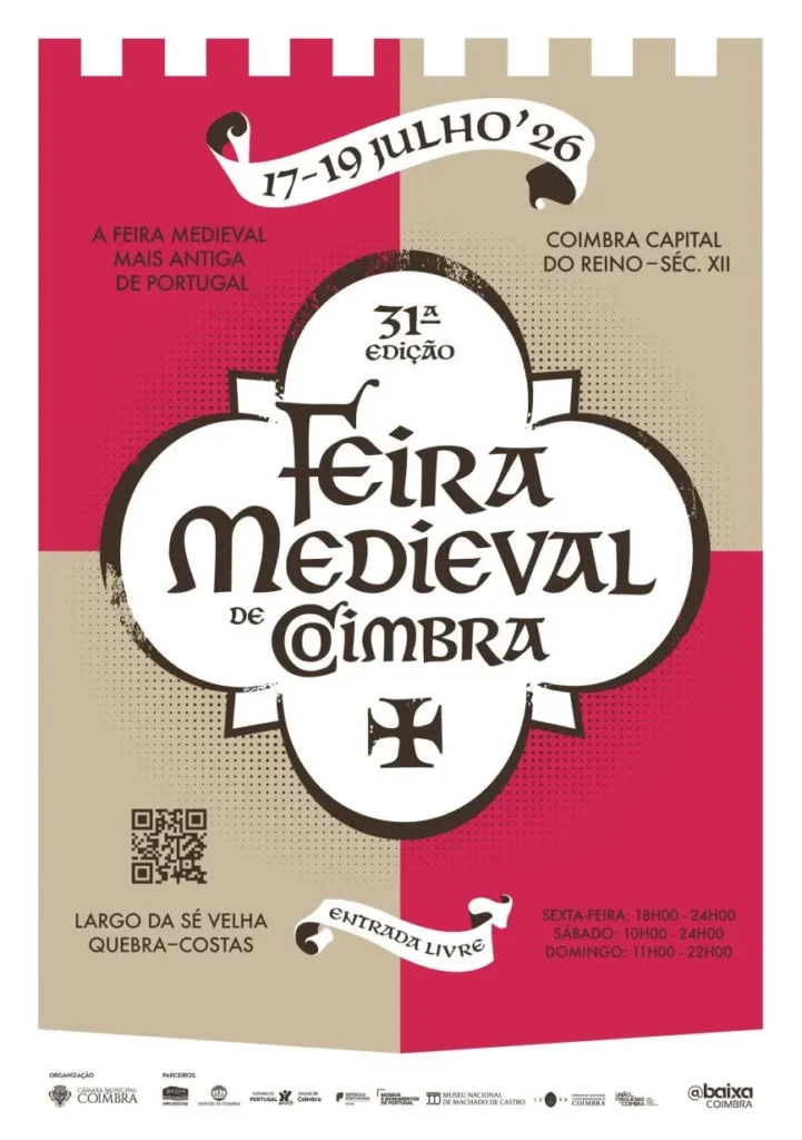 Feira Medieval de Coimbra 2026